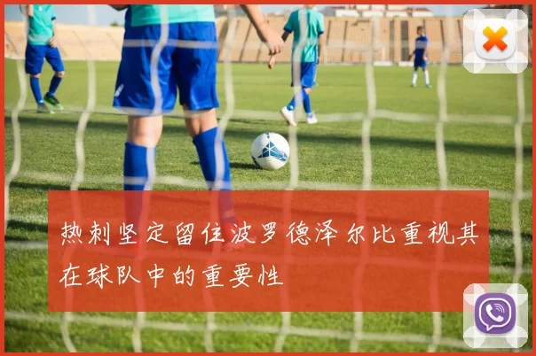 热刺坚定留住波罗德泽尔比重视其在球队中的重要性