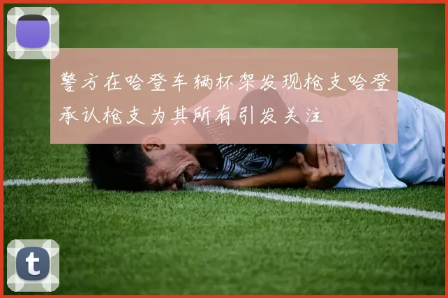 警方在哈登车辆杯架发现枪支哈登承认枪支为其所有引发关注